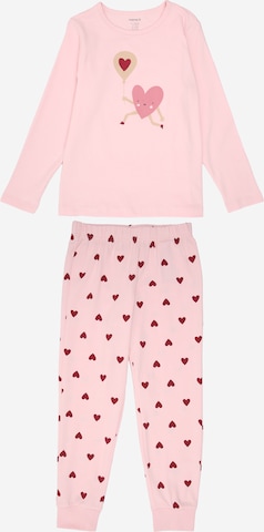 NAME IT Yöpuku 'NMFCUTIE HEART' värissä vaaleanpunainen: etupuoli