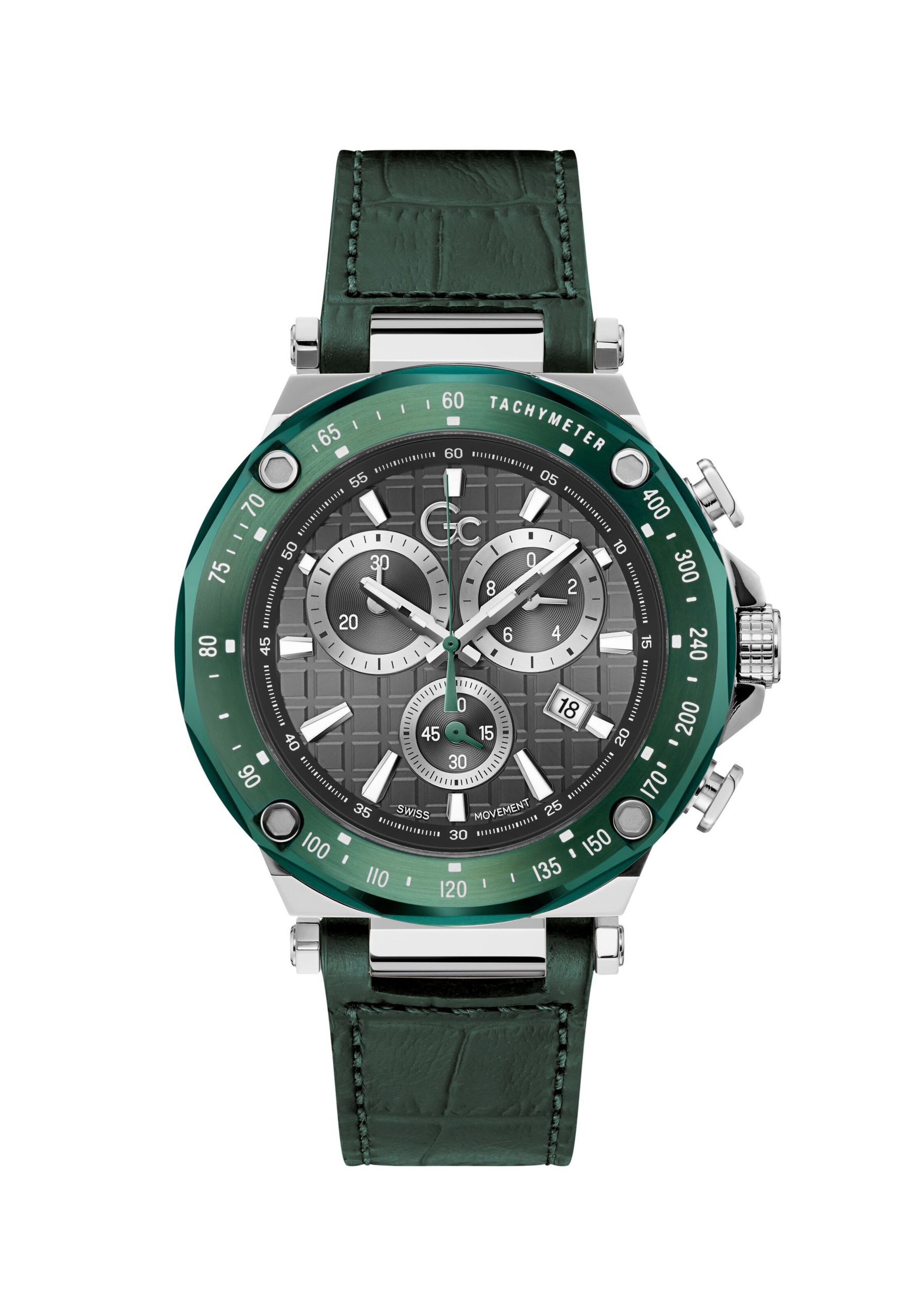 Montre à affichage analogique 'Spirit Sport' Gc en vert : devant