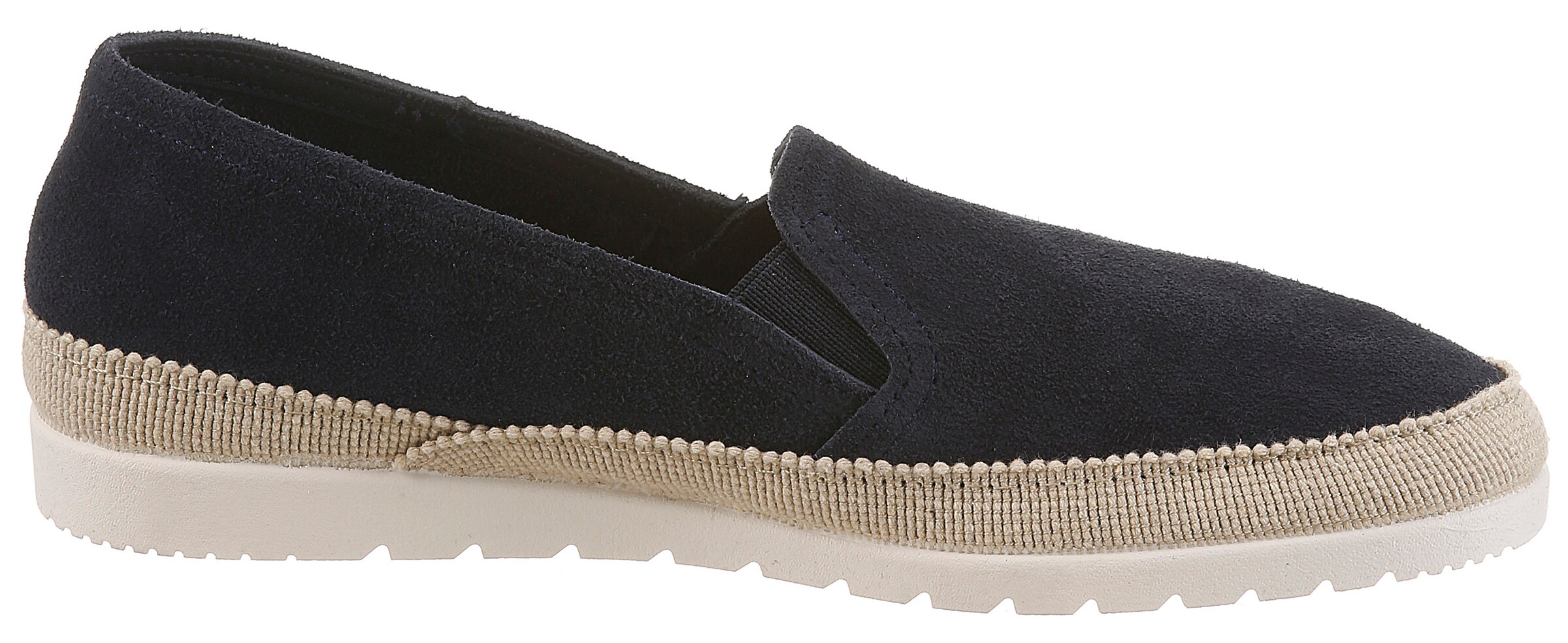 VERBENAS Slipper in Blau