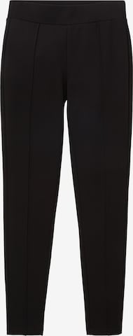 TOM TAILOR Skinny Leggings - fekete: elől