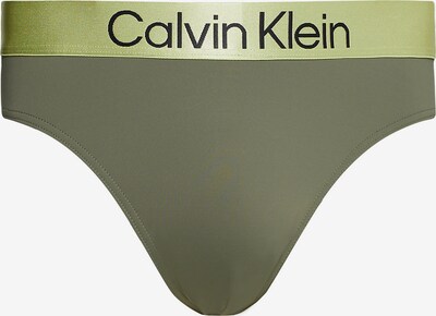 Calvin Klein Swimwear Badeshorts 'Steel' in oliv / schwarz, Produktansicht