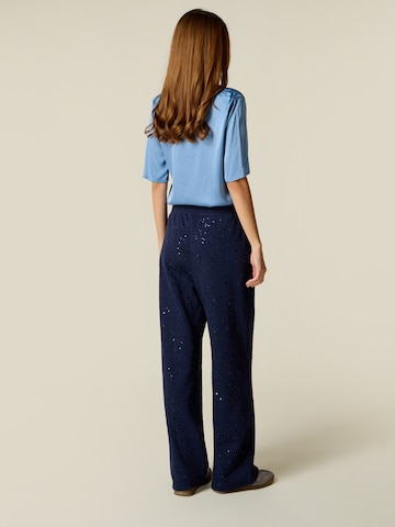 oltre - Ropa ancha Pantalón en azul