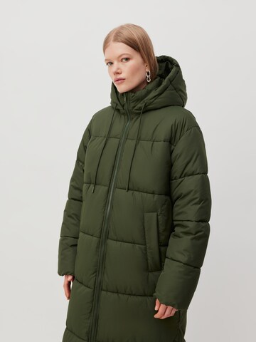 LeGer by Lena Gercke Winter coat 'Donia' in Green: front