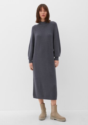 s.Oliver Knitted dress in Grey