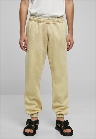 Urban Classics Tapered Trousers in Beige: front