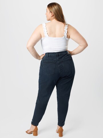 Calvin Klein Jeans Curve - Slimfit Calças de ganga em azul
