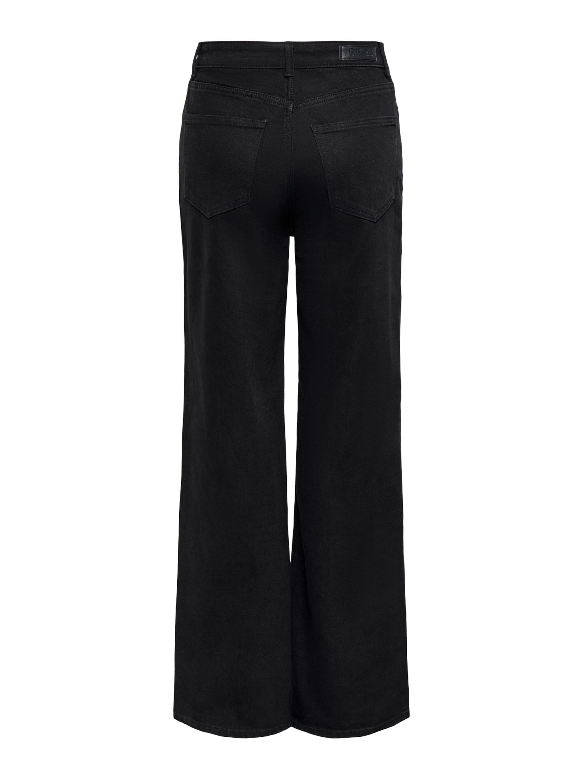 Only Tall - Perna larga Calças de ganga 'ONLJUICY' em preto