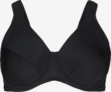 juoda Swim by Zizzi Mažinanti Bikinio viršutinė dalis 'SRika': priekis