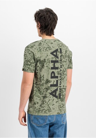 ALPHA INDUSTRIES Shirt in Green: front