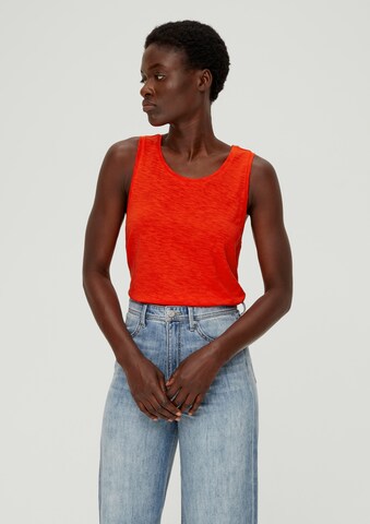 s.Oliver Top in Orange: front