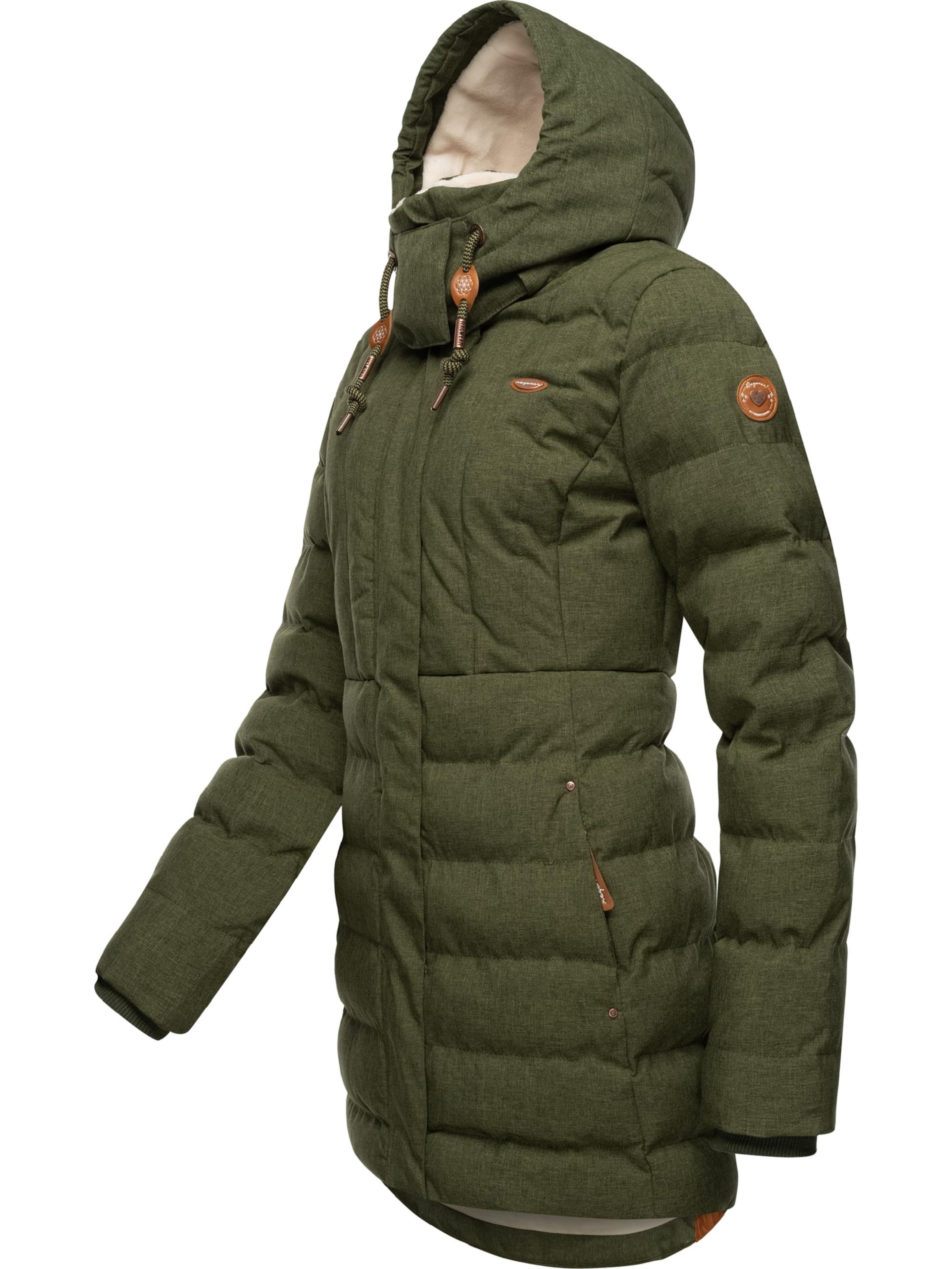 Cappotto invernale 'Ashanta' di Ragwear in verde