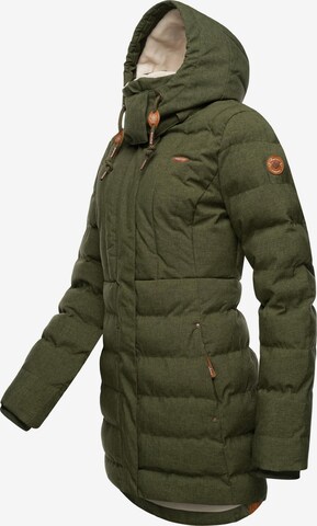 Ragwear Wintermantel 'Ashanta' in Groen