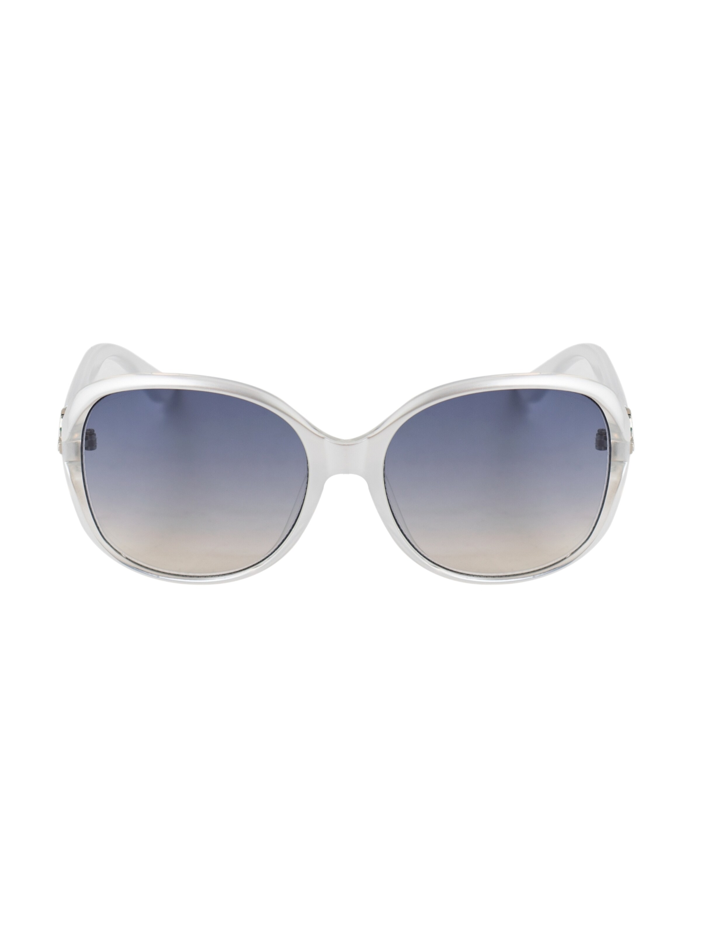 Lunettes de soleil 'Sonnenbrille' GUESS en blanc