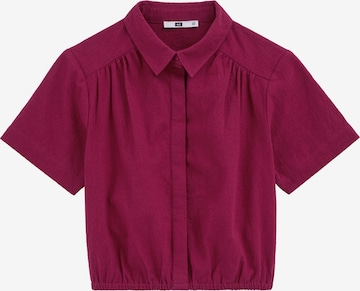 WE Fashion Pusero värissä punainen: etupuoli