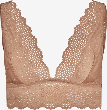 Triangle Soutien-gorge Skiny en beige : devant