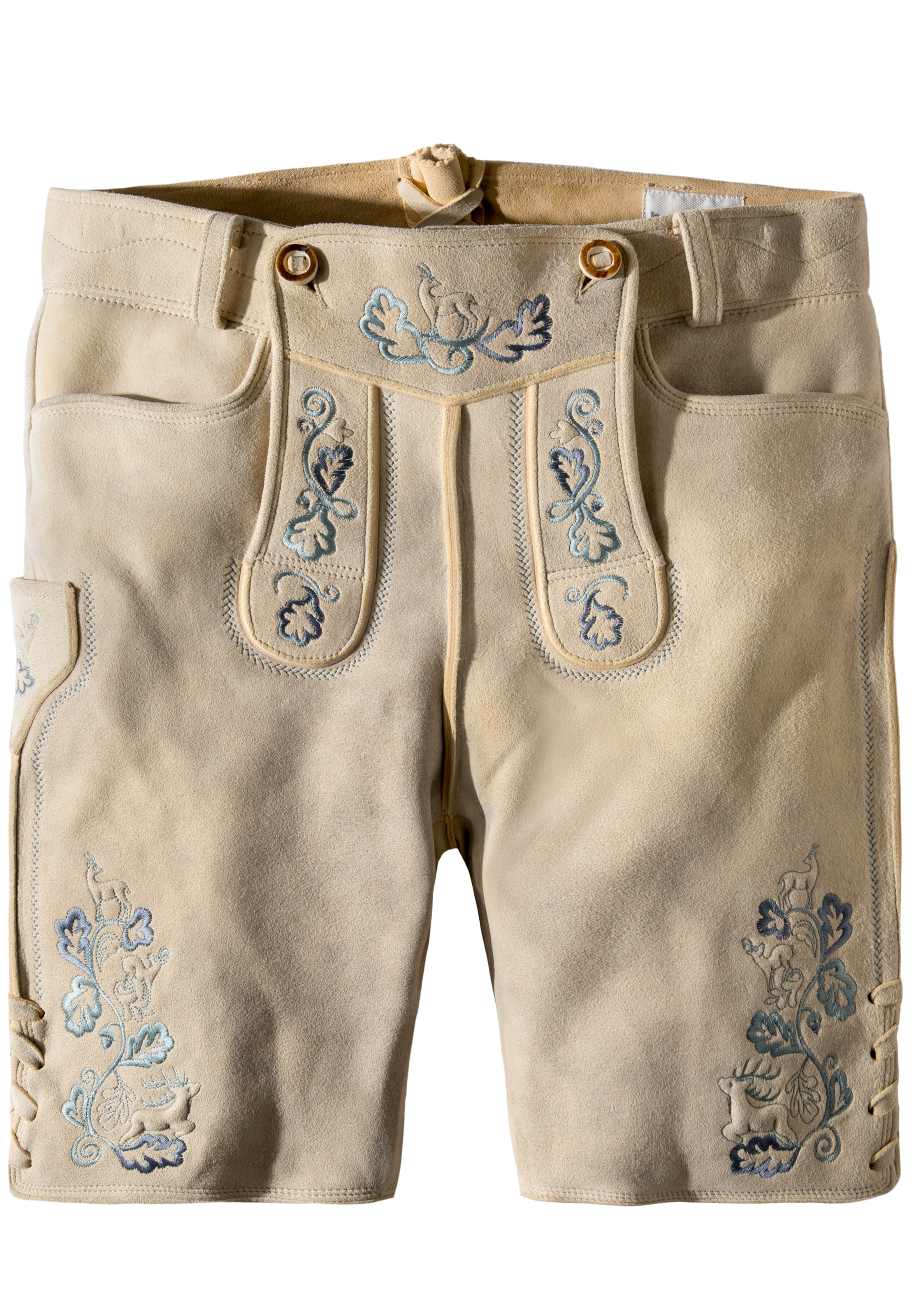 STOCKERPOINT Regular Trachtenhose 'Tobias' in Beige: Vorderseite