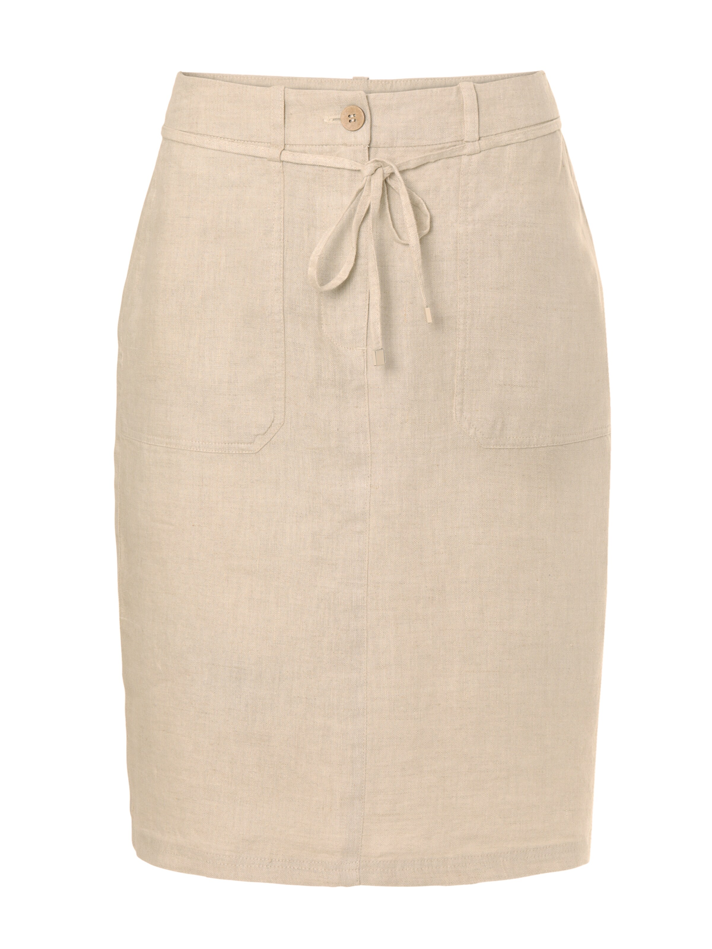 TATUUM Sukňa 'Szami' - Béžová: predná strana