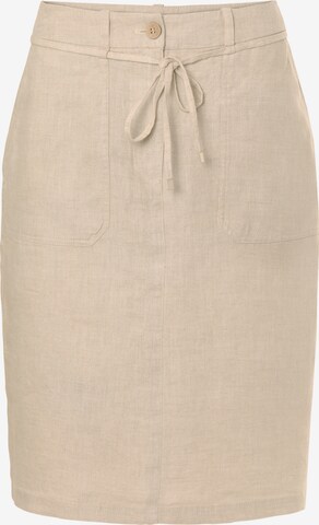 TATUUM Rok 'Szami' in Beige: voorkant