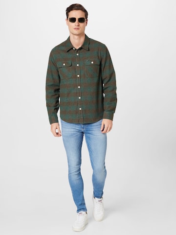 Brixton - Ajuste regular Camisa 'BOWERY' en azul