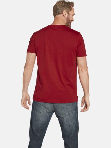 Jan Vanderstorm T-Shirt ' Lindrad ' in Rot
