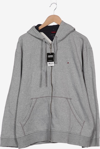 TOMMY HILFIGER Kapuzenpullover XXL in Grau: predná strana