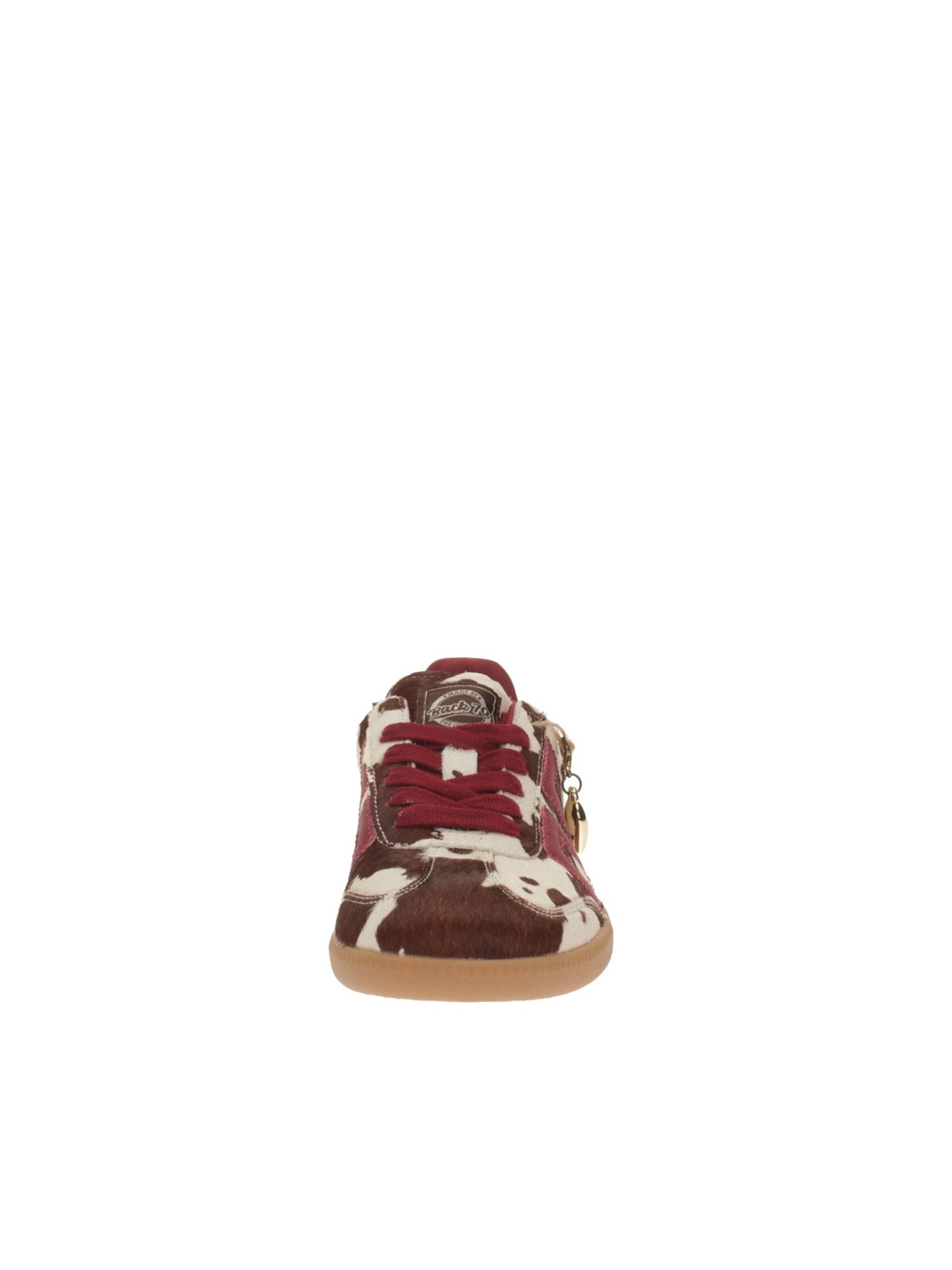 Sneaker bassa di BACK 70 in rosso