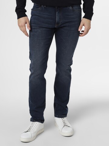 Finshley & Harding Slim fit Jeans in Blue: front