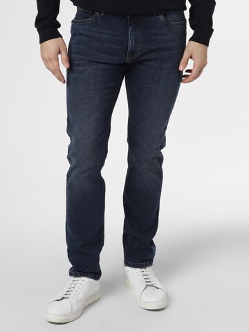 Finshley & Harding Slimfit Jeans in Blau: predná strana