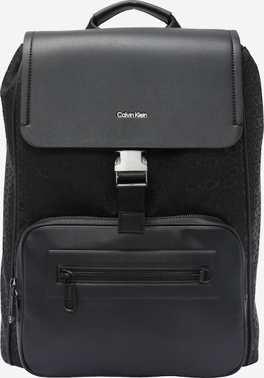 Rucsac Calvin Klein pe negru, Vizualizare produs