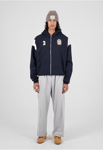 Prohibited - Sudadera con cremallera 'Club Member' en azul