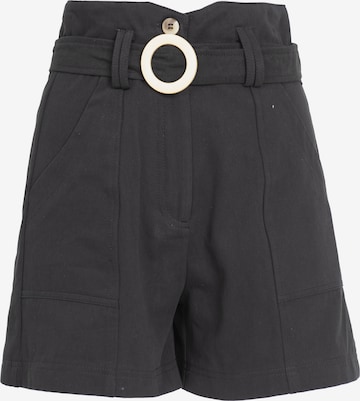 Influencer Flared Trousers 'Safari' in Black: front