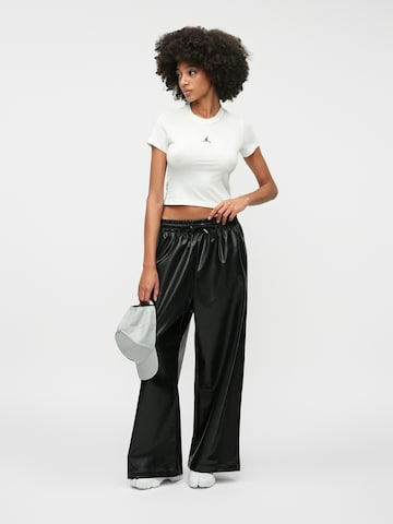 Jordan Loose fit Pleat-front trousers in Black