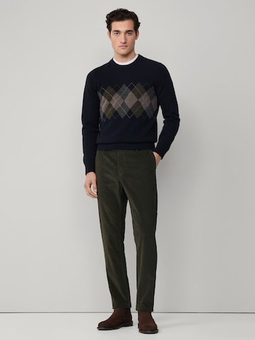 Hackett London Regular Hose in Grün