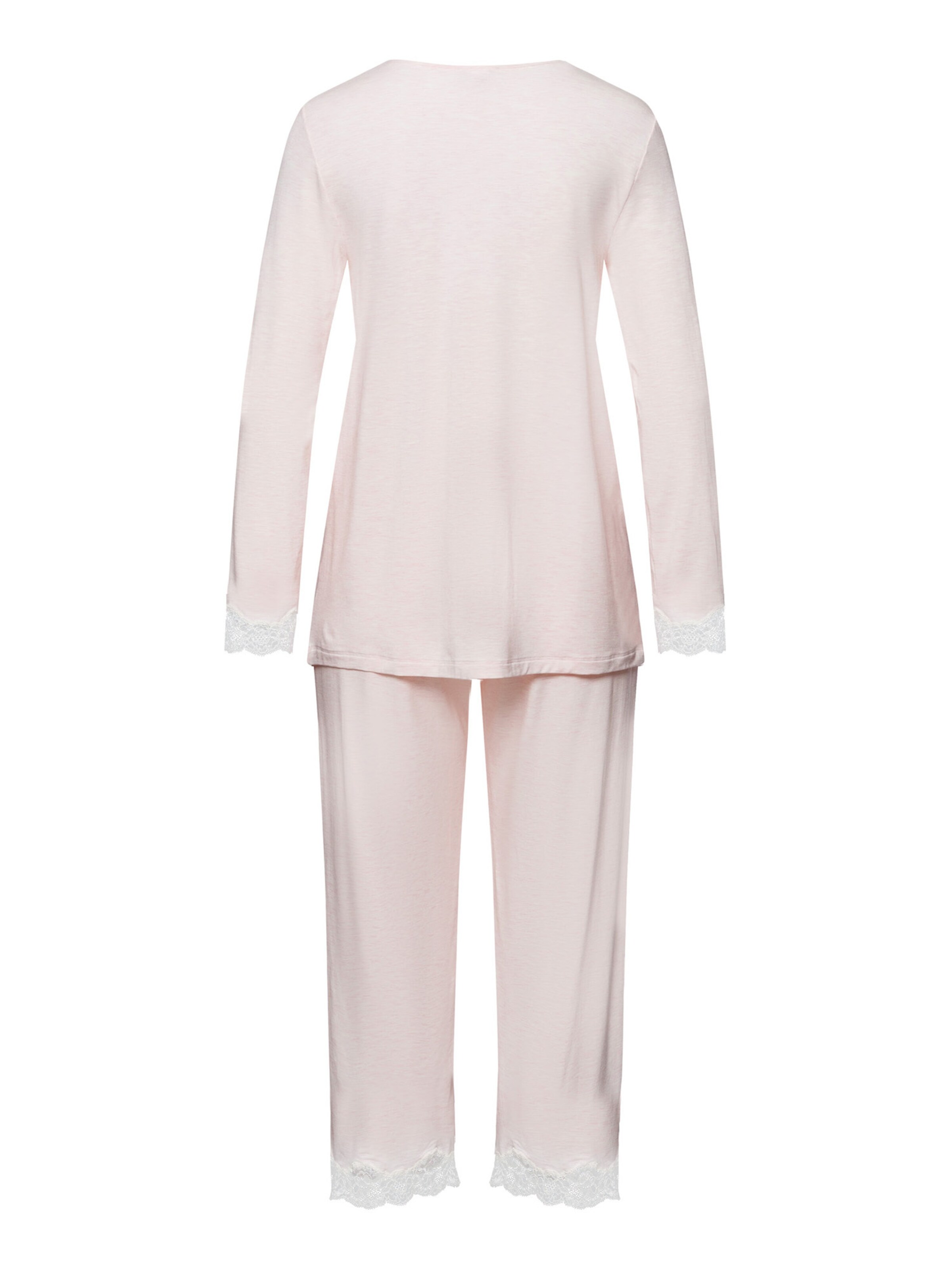 Hanro - Pijama ' Natural Elegance ' em rosa
