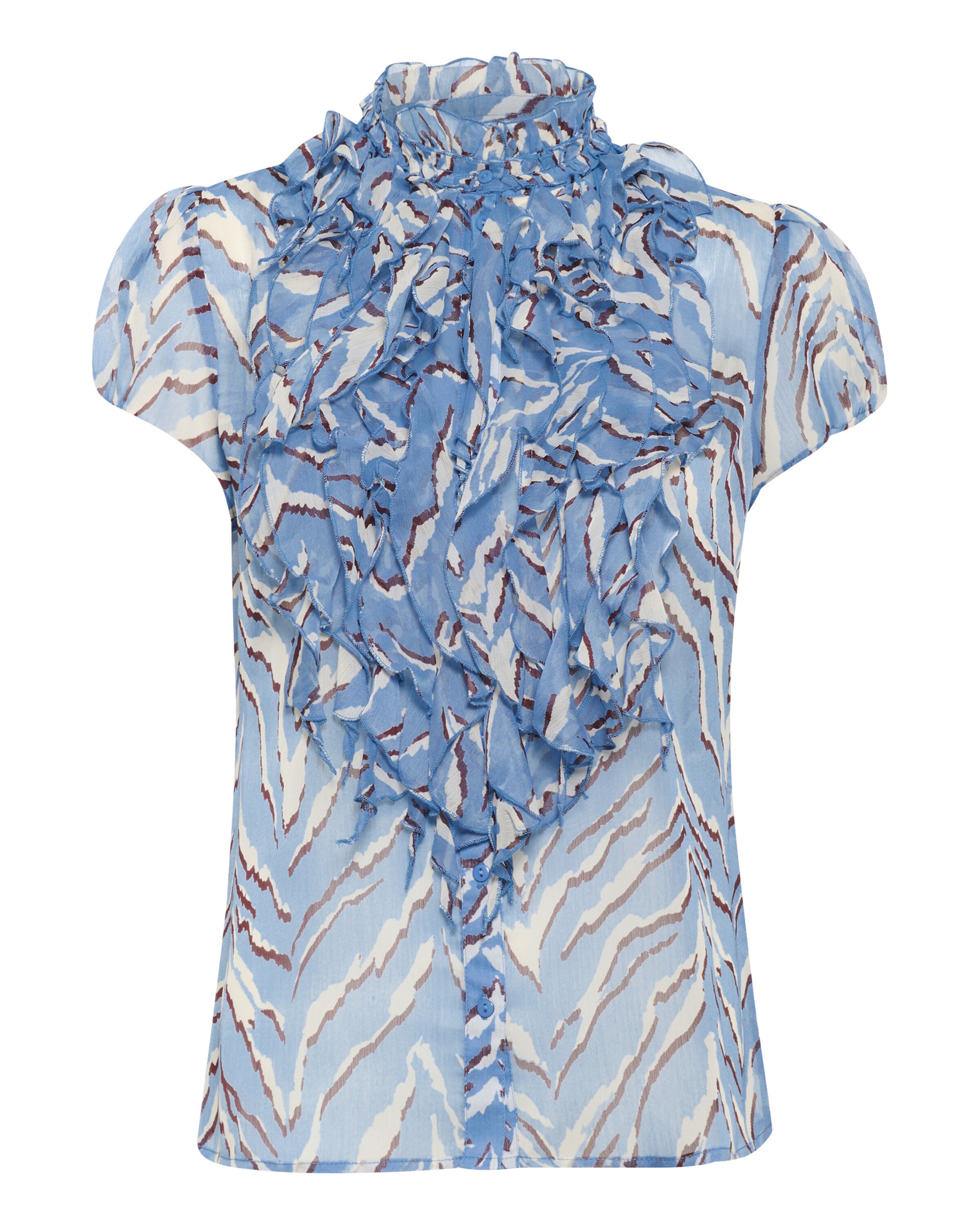 SAINT TROPEZ Shirts &#x27;LiljaSZ&#x27; i blå: forside