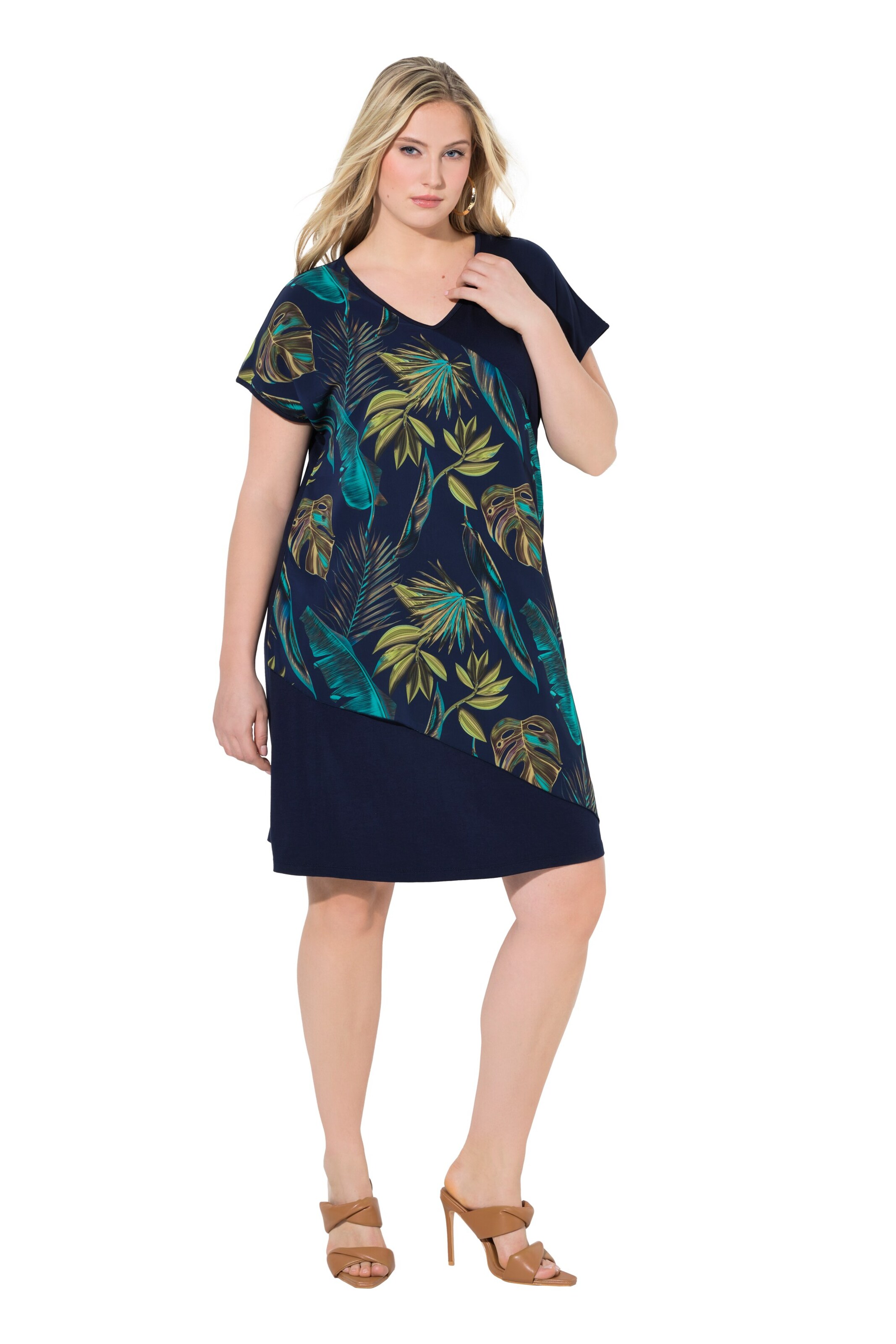 Ulla Popken Kleid in Blau