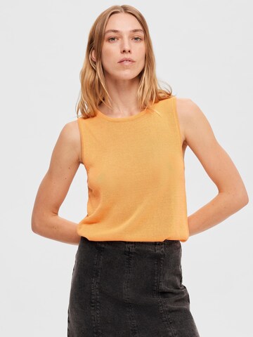 SELECTED FEMME Gebreide top in Oranje