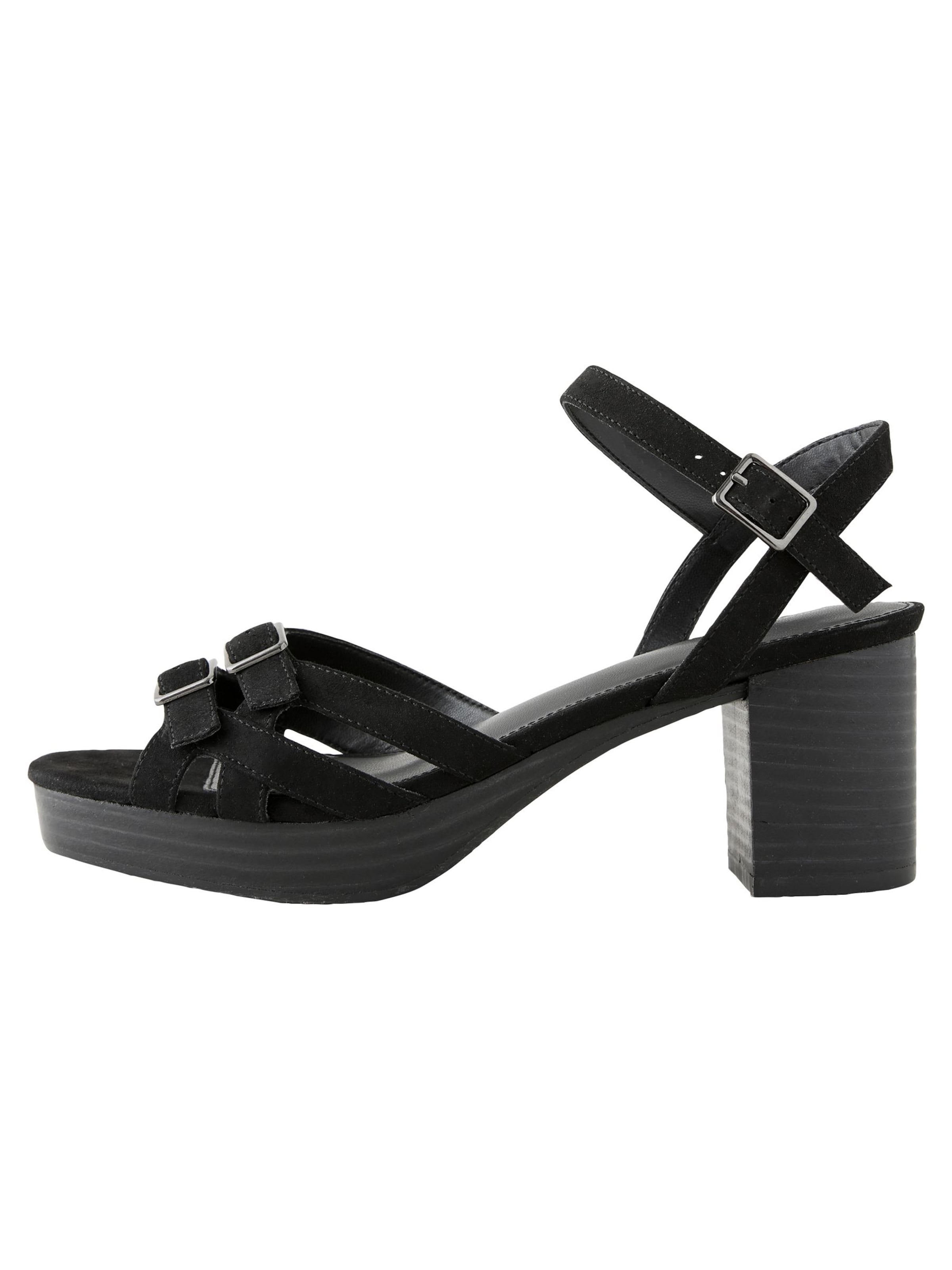 Sandalo con cinturino di Next in nero: frontale