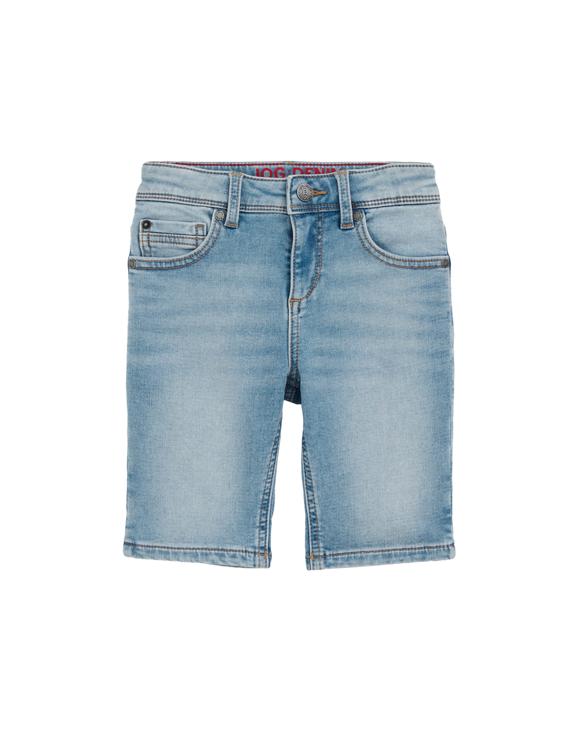 WE Fashion - Slimfit Calças de ganga em azul: frente