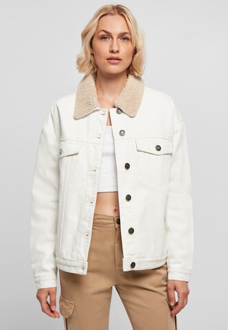 Urban Classics Between-season jacket in White: front