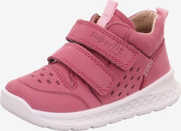 SUPERFIT First-Step Shoes 'Brezee' in Pink: front