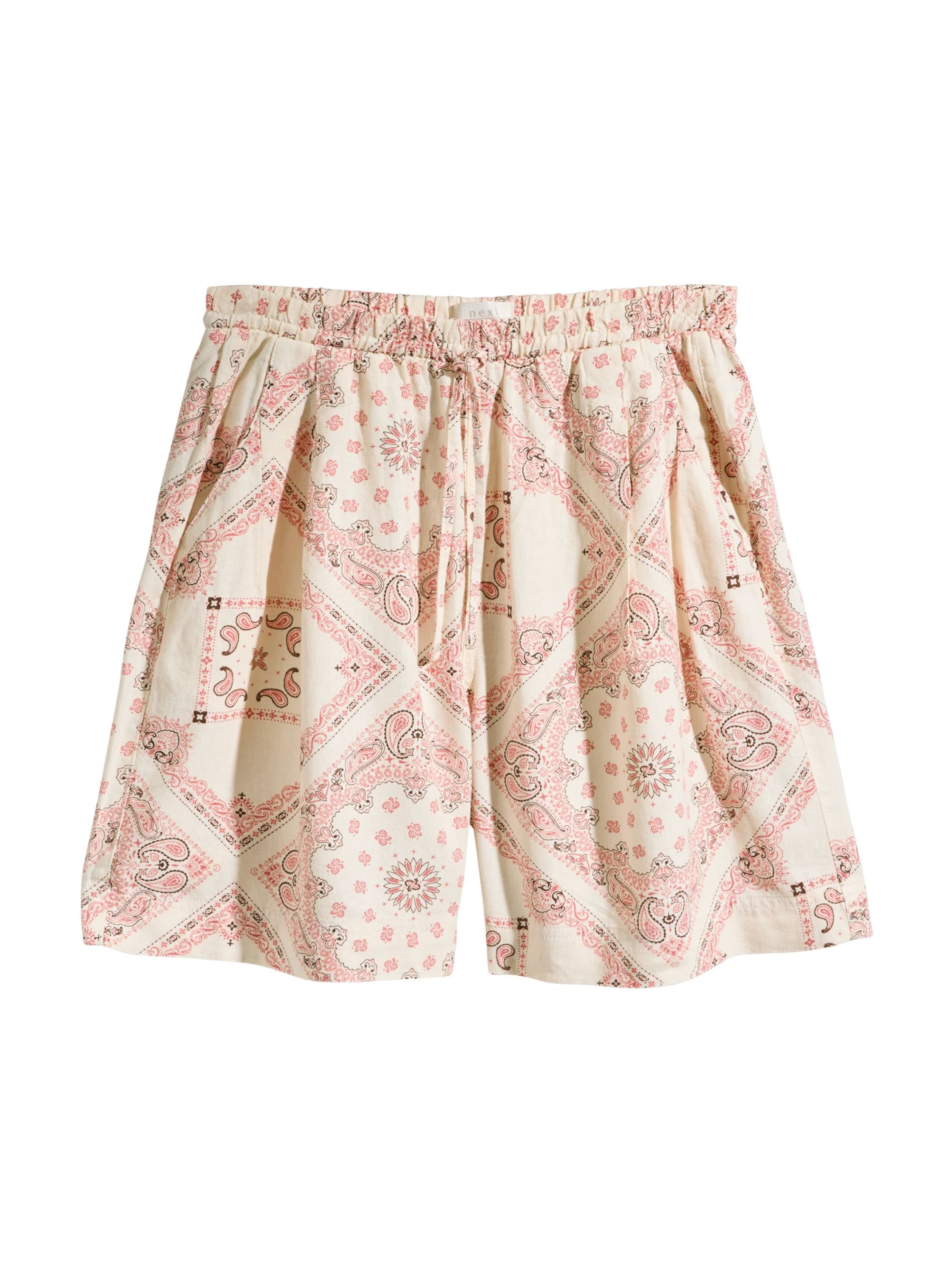 Wide Leg Pantalon Next en beige : devant