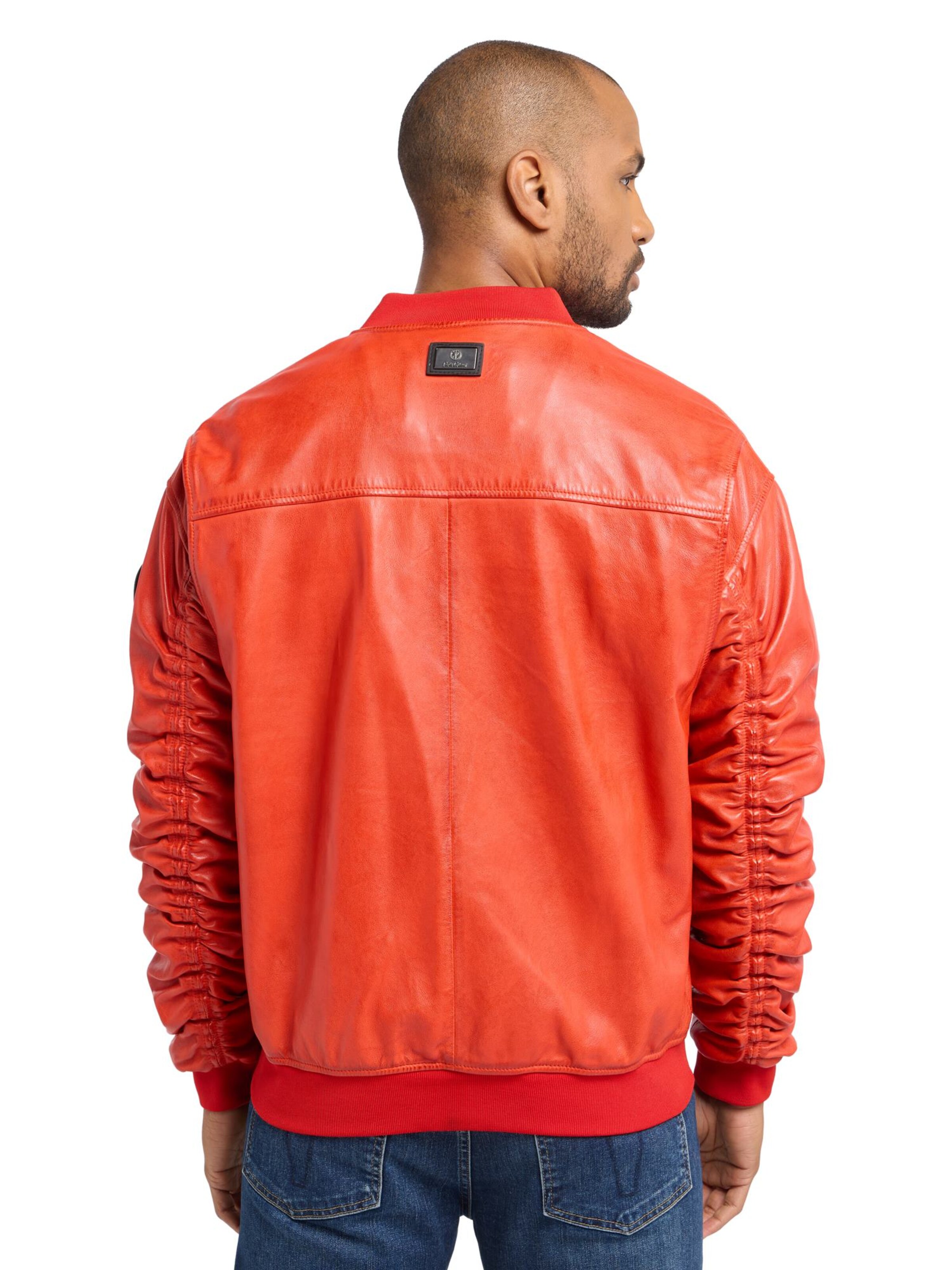 Veste mi-saison 'Desiato' Carlo Colucci en orange