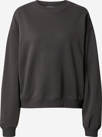 WEEKDAY - Sweatshirt 'Essence Standard' em cinzento: frente