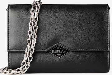 REPLAY Clutch in Schwarz: Vorderseite