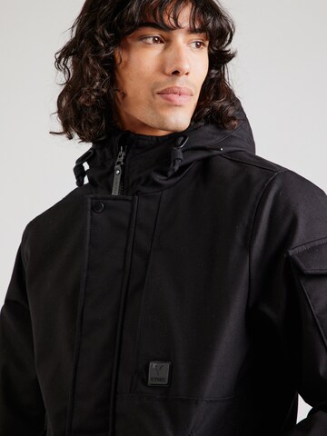 Veste mi-saison 'Gus' Vintage Industries en noir
