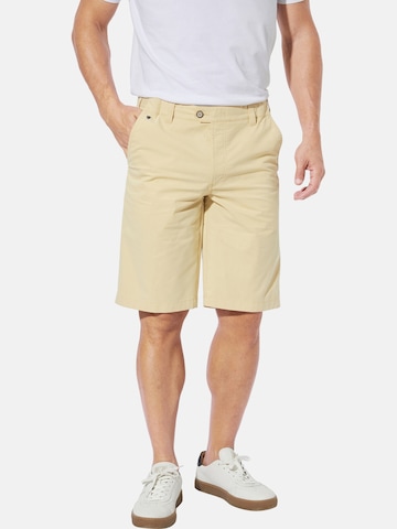 BABISTA Regular Bermuda ' Lanfranco ' in Gelb: Vorderseite