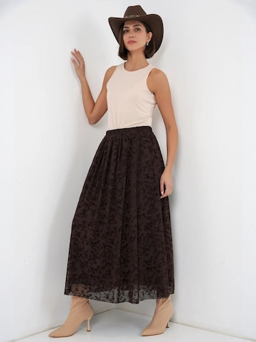 Jupe Bigdart en marron