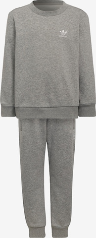 ADIDAS ORIGINALS Sweat suit 'Adicolor' in Grey: front