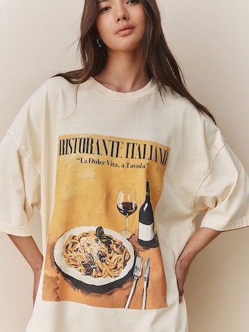 Next Oversized shirt in Yellow